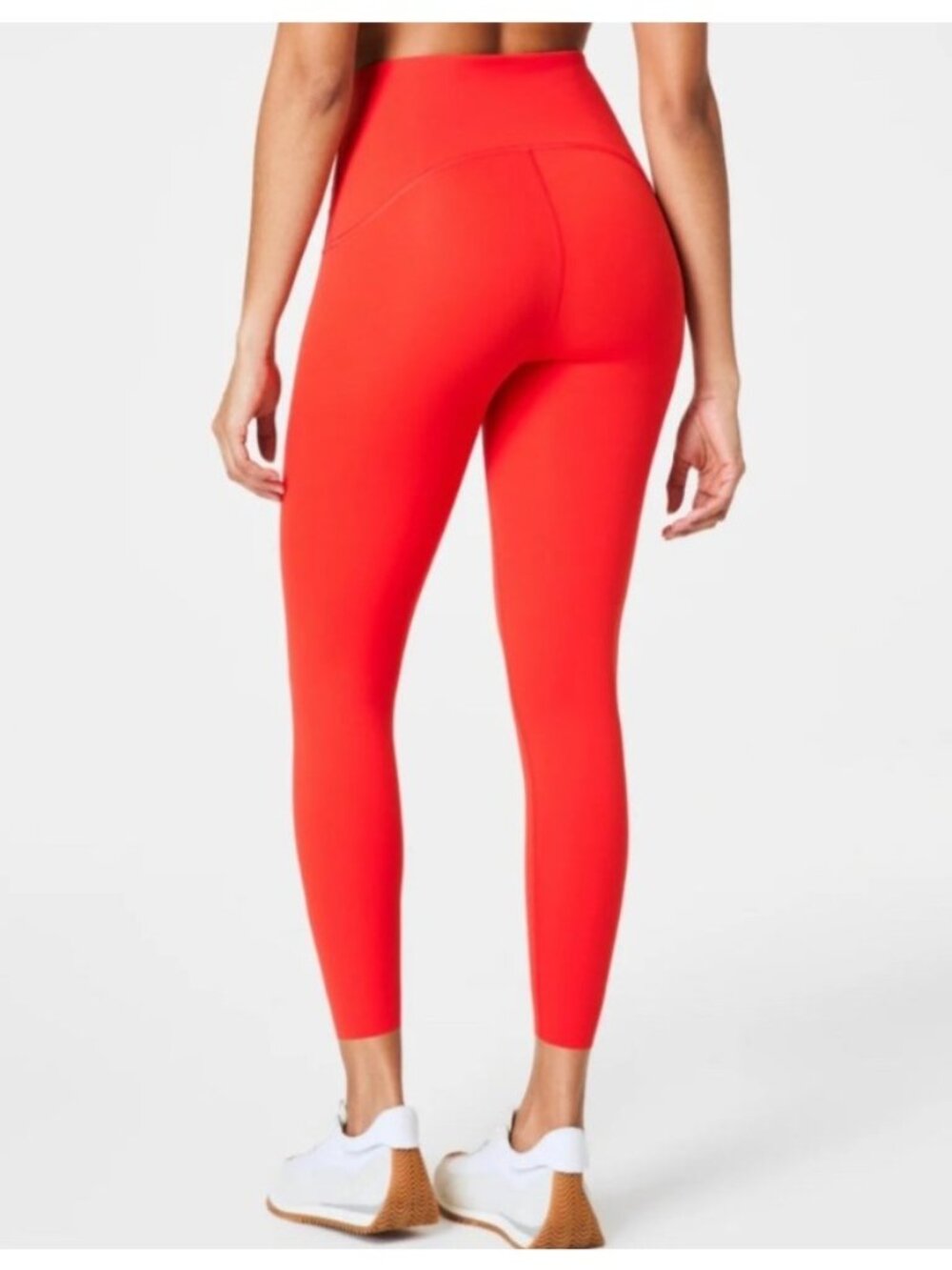 NEW Spanx Booty Boost 7/8 Shaping Leggings Poppy Medium Athletic Athleisure